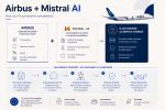 Intégration de l'IA souveraine Mistral dans les systèmes Airbus