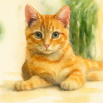 Exemple d'image générée par l'IA façon "Aquarelle"