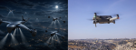 Illustration évoquant un drone militaire piloté par une intelligence artificielle