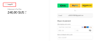 L'interface Stripe en essayant de s'abonner au service "Imagen4"