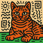 L'univers coloré et accessible de Keith Haring pour vos créations IA