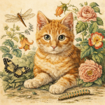 La précision et la vie selon Maria Sibylla Merian pour vos créations IA