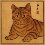 L'élégance de la laque japonaise par Shibata Zeshin pour vos créations IA